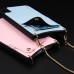 Microfiber Leather Cross-body Chain Case für iPhone XR, Art.:000008