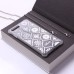 Crossbody-Handykette SILBER Elektroplattiertes Flash-Pulver imd für iPhone 7/8 Plus Art.:000692