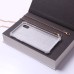 Crossbody-Handykette SILBER Elektroplattiertes Flash-Pulver imd für iPhone X/XS Art.:000692