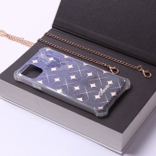 Crossbody-Handykette Gold Elektroplattiertes Flash-Pulver imd für iPhone 11 Pro Art.:000690