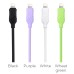 Hoco X6 khaki charging cable for lightning, Art.:000774