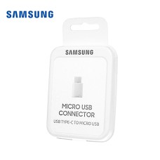 Samsung USB Adapter Type-C - MicroUSB EE-GN930BWEGWW White (EU Blister)