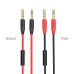 Hoco UPA12 AUX audio cable (with mic), Art.:000786