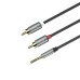 Hoco UPA10 double lotus rca audio cable 3.5mm, Art.:000787