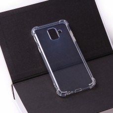 Elfon Drop Case TPU Schutzhülle mit Kantenschutz für Samsung Galaxy A6 (2018), Art.:000228