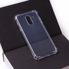 Elfon Drop Case TPU Schutzhülle mit Kantenschutz für Samsung Galaxy A6 Plus (2018), Art.:000228