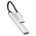 Hoco HB26 4 in 1 adapter(USB to USB3.0+USB2.0*3), Art.:000978