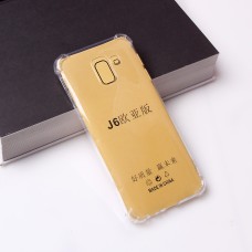 Drop Case TPU Schutzhülle (1mm) mit Kantenschutz für Samsung Galaxy J6 (2018), Art:000494