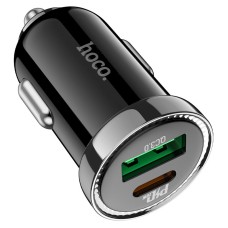 Hoco Z44 Auto Ladegerät mit Typ-C und USB A (PD20W+QC3.0) , Art.:000951